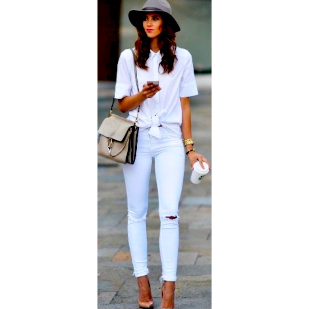 HOST PICK 🎉🎉🎉Rag &Bone white premium Denim